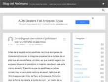 Tablet Screenshot of neomano.com